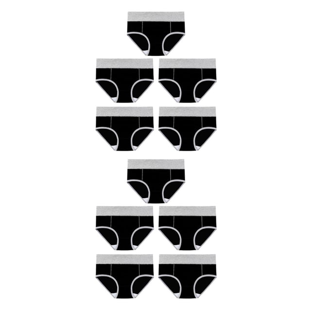 Sonducket 5 piezas de ropa interior de cintura alta para mujer, bragas simples de algodón, cintura elástica, calzoncillos, calzoncillos, Type5 NO5