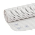 thumbnail image 3 of (4 pack) Mainstays 17" x 36" Cushioned Foam Bathtub Mat with Suction Cups, White, 3 of 13