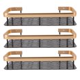 thumbnail image 3 of Shower Storage Shelves,Shower Storage Rack 3 Shower Shelf Basket Shower Organizer Compact and Lightweight, 3 of 8