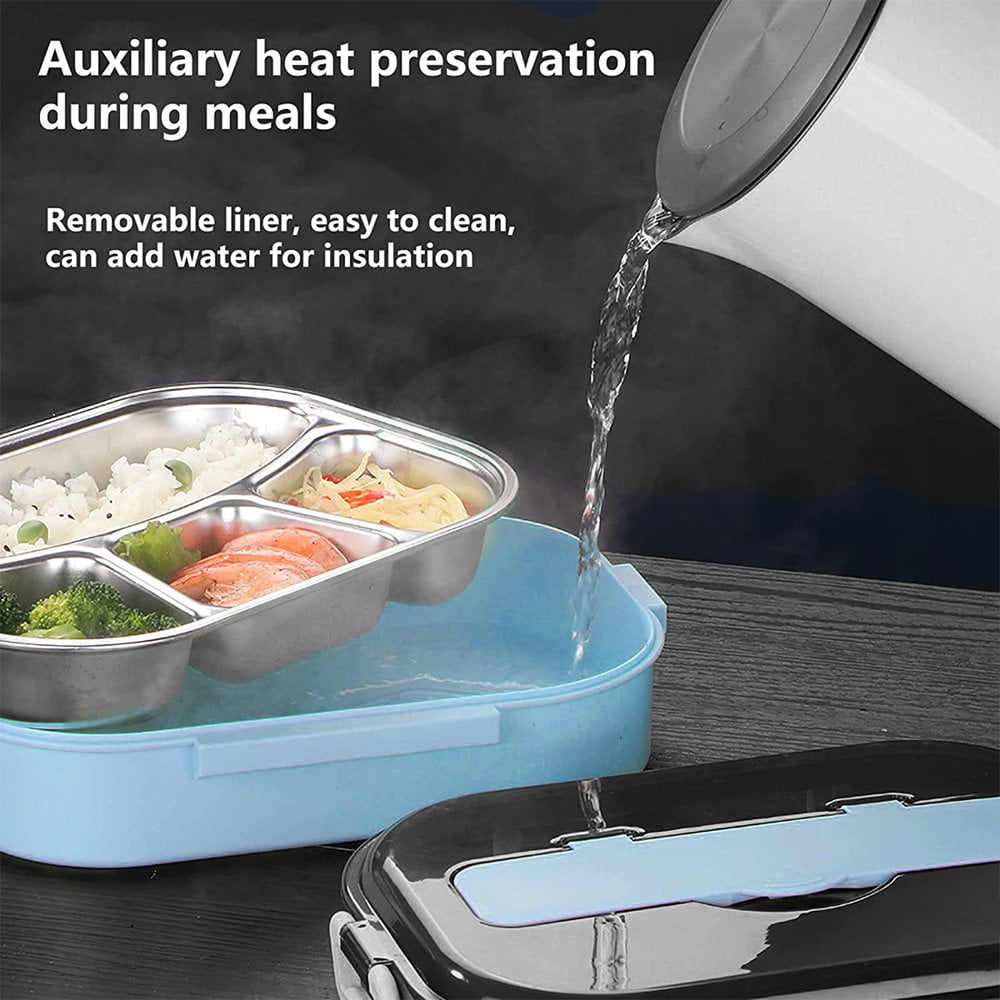 1300ml Lunch Box Compartments for Adults Stainless Steel
