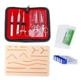 thumbnail image 1 of Kit de Práctica de Sutura con Almohadilla para Heridas Precortada, Almohadilla de Sutura para La Piel, Hilo de Sutura, Entrenamiento de Sutura para Pr Macarena Almohadilla de práctica de cirugía, 1 of 8