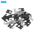 thumbnail image 3 of Unique Bargains 46x18mm Downlight Spring Clips 24 Pack Emitting Diode Recessed Lighting Accessories Securing Clamps Black, 3 of 6