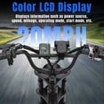 thumbnail image 4 of VOLTVOGUE VV-16 Adult Electric Bike, 16" Fat Tire Ebike, 48V 15.6Ah 748Wh Lithium Battery, 750W Motor, Full Suspension All-Terrain E-Bike with App Control, Recommended Age 16+ UL2849, 4 of 8