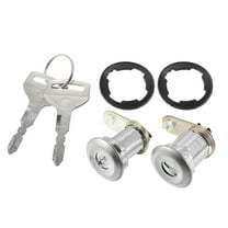 Unique Bargains 1 Set Door Lock Cylinder with Keys for Chevy Truck C10 C20 C30 1500 2500 3500 SUV Blazer Jimmy 608307