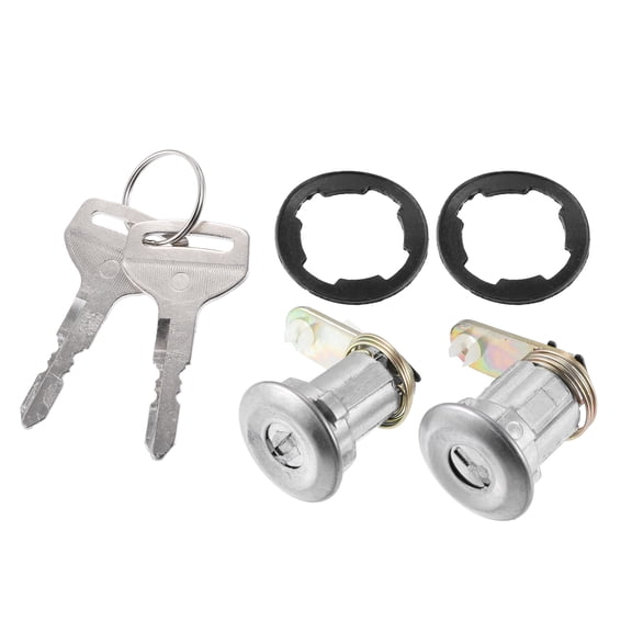 Unique Bargains 1 Set Door Lock Cylinder with Keys for Chevy Truck C10 C20 C30 1500 2500 3500 SUV Blazer Jimmy 608307