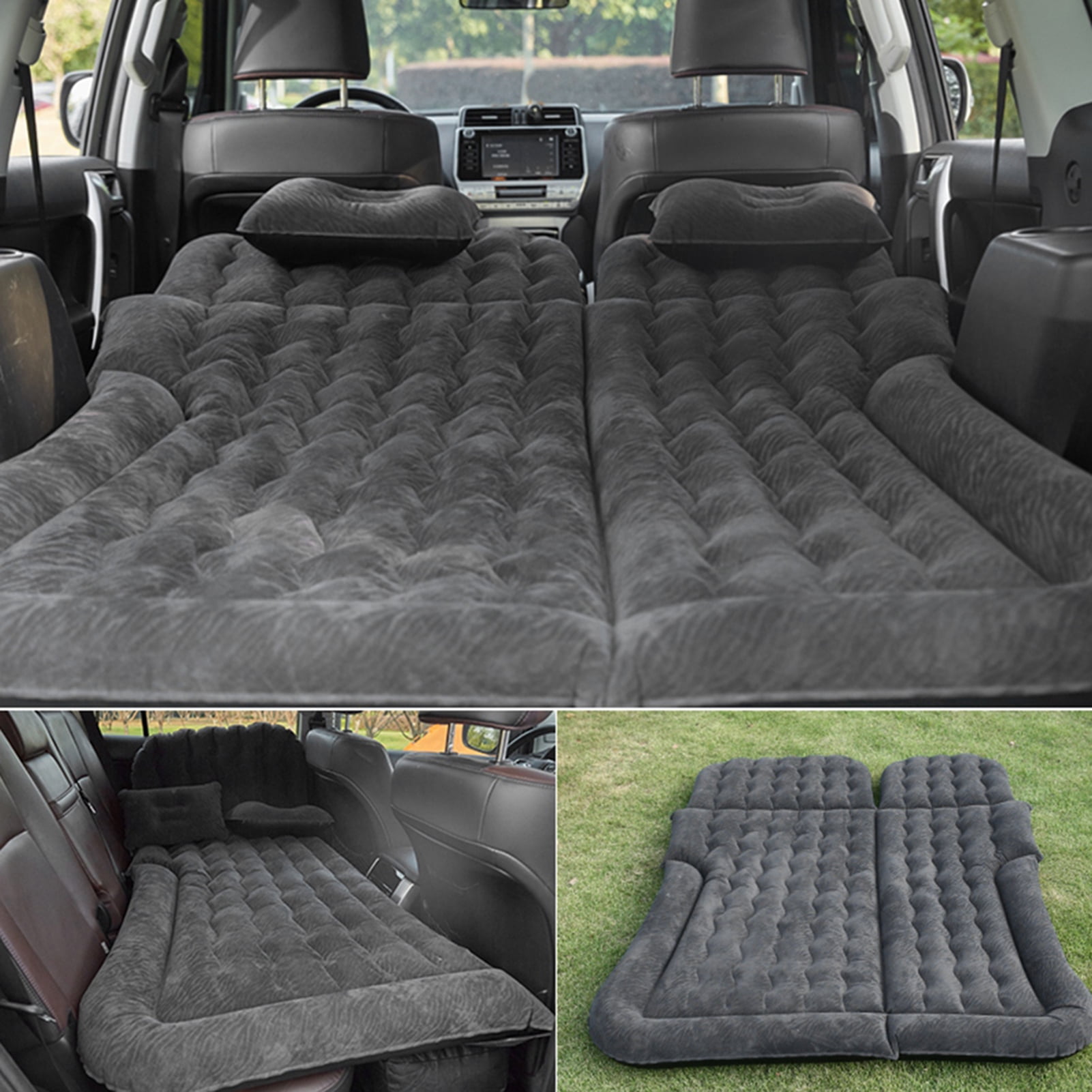 Car Air-Bed Inflatable Mattress Travel Sleeping Camping Cushion Back Seat Pads 