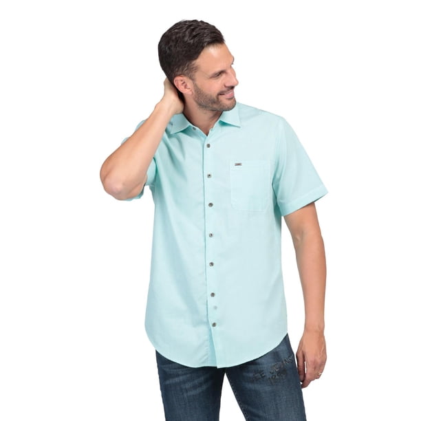 Camisa Slim Fit Camisas Lee Hombre Camisa Slim Fit Manga Corta Lee