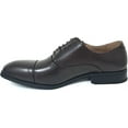 thumbnail image 4 of Men's Dress Shoes Oxfords Cap-Toe Lace Up Leather Lined Derby Wingtip Casual, 4 of 5