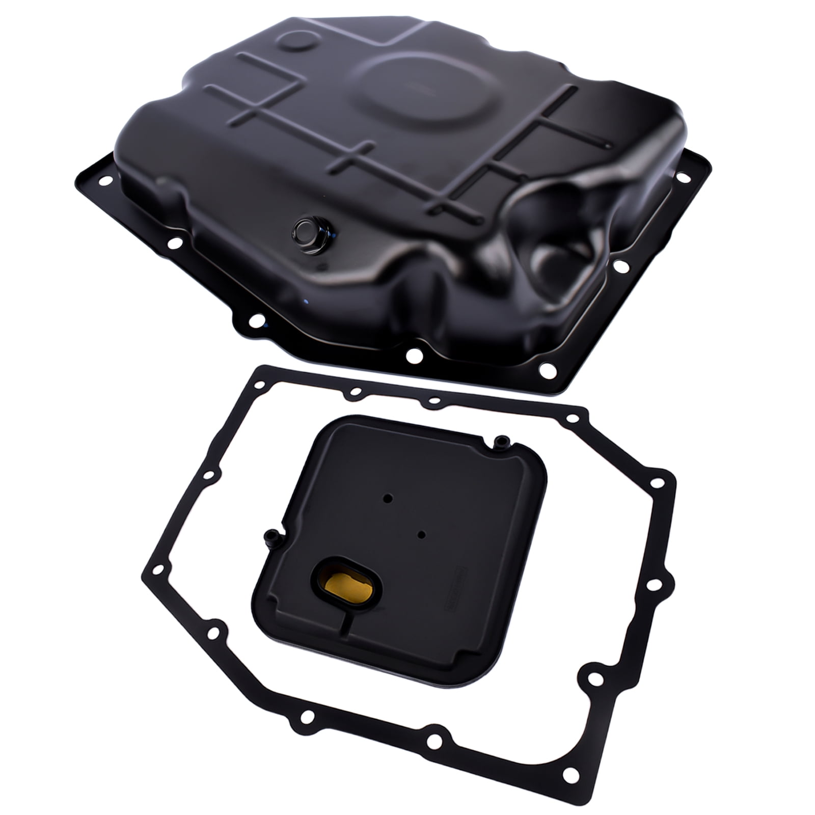 GELUOXI Transmission Oil Pan + Oil Filter +Gasket for Jeep Chrysler Dodge Ram Mitsubishi 52852912AC