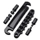 thumbnail image 4 of Accesorios de Puente de guitarra kusrkot 2 piezas portátiles reemplazan el peso ligero fácil de instalar Negro, 4 of 8
