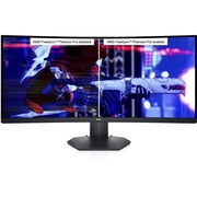 Dell S3422DWG 34 Class UW-QHD Curved Screen Gaming LCD Monitor, 21:9