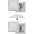thumbnail image 3 of Champion Sports Bolco Style Molded Double First Base White/Orange (30" x 15" x 3"), 3 of 5