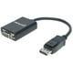 thumbnail image 1 of Convertidor Manhattan de DisplayPort a VGA. Manhattan Displayport a VGA negro 151962, 1 of 4