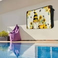thumbnail image 6 of Outdoor TV Cover 40 to 43 Inches, Honey Gnome Sunflower Bee Pastoral Farmhouse Rero Background Waterproof TV Cover with Remote Control Pocket, Flat Screen TV Cover Protector for Outside TV, 6 of 6