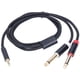 thumbnail image 3 of Adaptador de audio, cable adaptador 3683 Cable de audio dual Maleto de algodón Cable adaptador tejido de algodón Resistente y resistente, 3 of 12