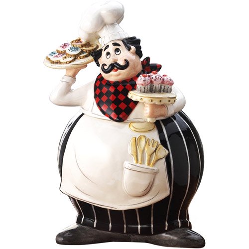 American Atelier Boun Appetito Chef Cookie Jar
