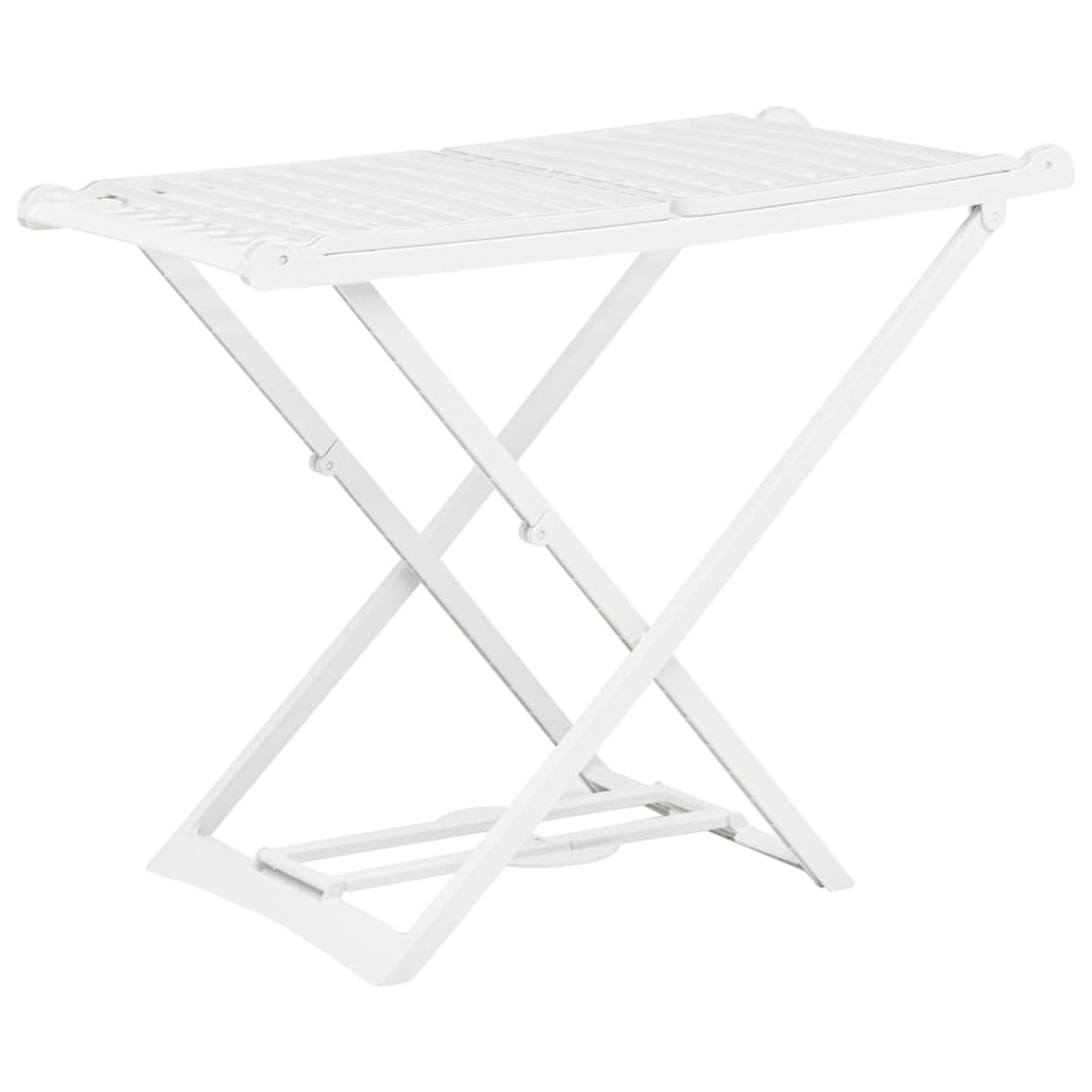 Details about   Stainless Steel Indoor Airer Metal Easy Foldable Portable Clothes Drier White 