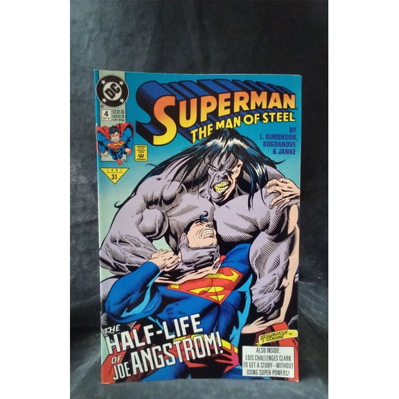 Pre-Owned Superman: The Man of Steel #4 1991 DC Comics Comic Book