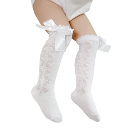

One Opening Infant Kids Baby Stockings Knitted Bowknot Leggings Warmer Stocks