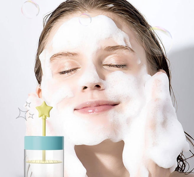 Foamer facial cleanser automatic foamer face wash shampoo shower gel foam bottle foaming artifact