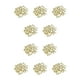 thumbnail image 3 of Matsuzay Parches para uñas Manicura Invierno Brillo dorado Lentejuelas Joyería Arte Artesanía Copos metálicos Boda Fiesta Niños Navidad Navidad 10Conjunto, 3 of 6