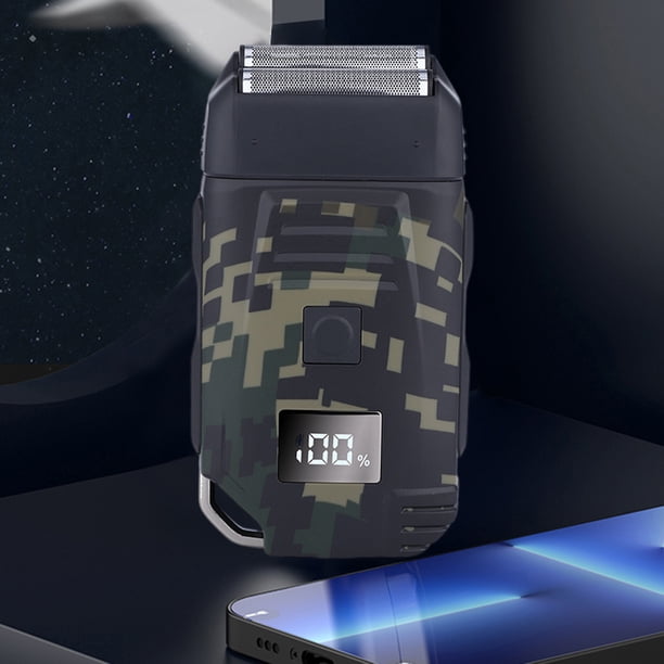 Máquina de afeitar de cabeza calva para hombres, potente afeitadora de barba, herramienta profesional resistente al agua