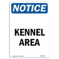 thumbnail image 1 of SignMission OS-NS-A-710-V-13888 7 x 10 Po Panneau de Signalisation OSHA - Zone de Chenil, 1 of 1