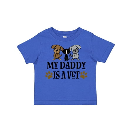 

Inktastic Veterinarian Daddy is a Vet Gift Toddler Boy or Toddler Girl T-Shirt