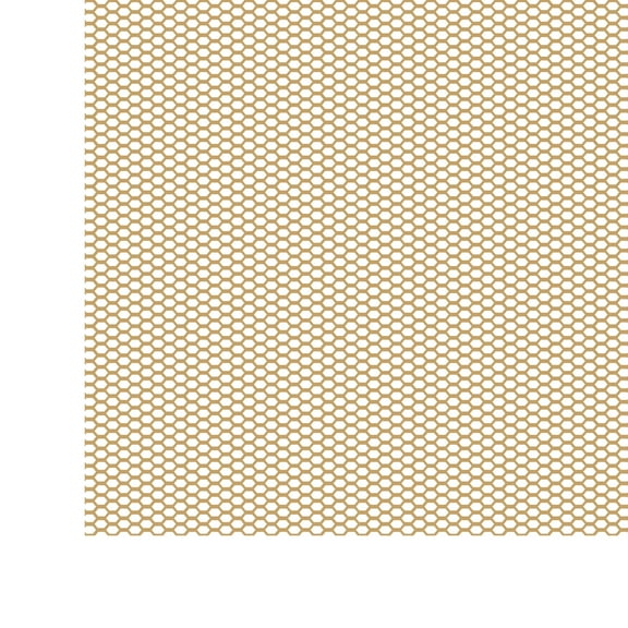 M-D Building Products 57372 36 in. x 48 in. Brass Expandable Aluminum Sheet