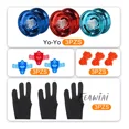 thumbnail image 2 of 3pzs Yoyo Profesional De Aleación Regalo Para Niños +guantes, 2 of 8