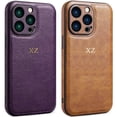 thumbnail image 4 of Personalise Gold Initial Letters Leather PU Soft Case For Iphone 14 11 13 12 15 Pro Max XR Xs max 14 15 Plus Luxury Covers, 4 of 5