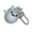 C, variant on Glow-in-the-dark Ghost Keychain Luminous Design Multiple Expressions Halloween Bag Hanging Ornament