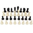 thumbnail image 4 of Solo piezas de ajedrez, 32 piezas de ajedrez de plástico, piezas de ajedrez, piezas de juego de ajedrez, durabilidad extendida, 4 of 9