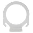 thumbnail image 4 of Estante para secador de pelo, espacio de aluminio, organizador de soplador sin agujeros, accesorio de hardware ligero (organizador de soplador de plata esmerilada 9481SS), 4 of 8