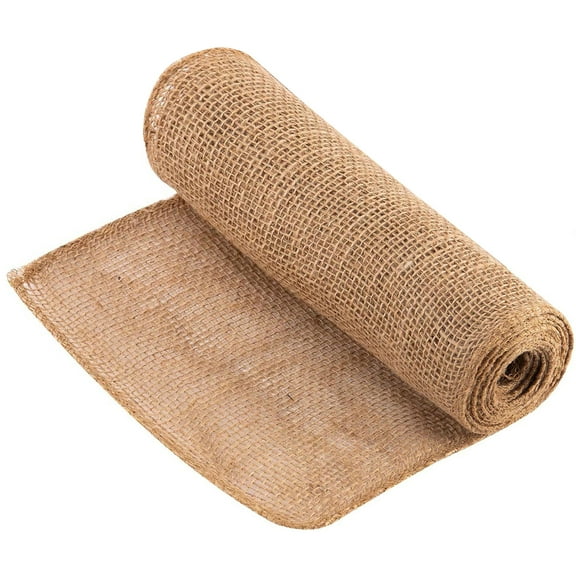 DeWitt Natural Burlap Roll 5.5 oz, Versatile Use Medium-Weave Jute Fabric, 3 x 250 Feet