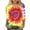 Multicolor Plus Size Blouse for Women_l, variant on CYMMPU Loose Fit Round Neck Summer Trendy Shirts Spring Tops 3/4 Sleeve Blouses for Women Dressy Casual Tunic Tops Tie Dye Ombre T-Shirts M