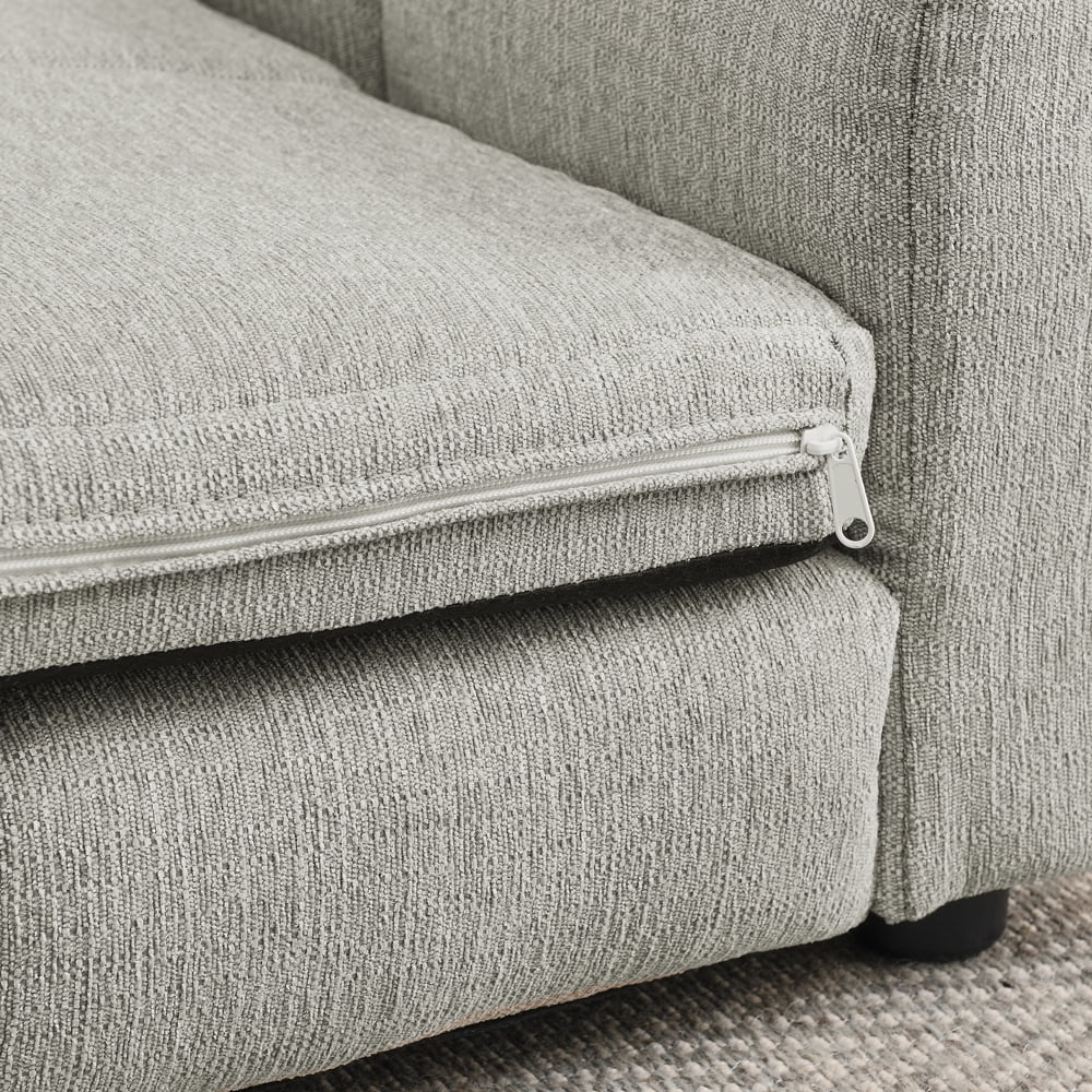Jakoola 51" Extra-Large Pet Bed Couch, Big Dog Sofa for large and Oversized Dogs, 43.5" Seat Width, Beige
