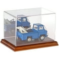 thumbnail image 2 of Plymor Clear Acrylic Display Case with Hardwood Base (Mirror Back), 6" W x 4" D x 4" H, 2 of 2