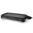 thumbnail image 1 of BLACK + DECKER Family-Sized Electric Griddle with Warming Tray, 20" x 11" Large Non-Stick Surface, 1 of 8