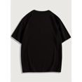 thumbnail image 2 of Men's Tee - Loose Fit, Breathable Cotton Blend, Crew Neck, Short Sleeve Shirt with Unique Portrait Design - For Men - Suitable for Casual Wear, Everyday Use, Casual Sporty Tee, Summer Gifts, 2 of 6
