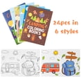 thumbnail image 2 of Libro para colorear Dvbonike Camping, 24 unidades, para niños, con arte de bricolaje, 2 of 7