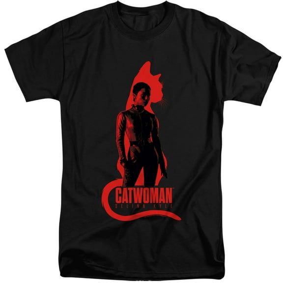 The Batman (2022) Selina Kyle Cat Silhouette Unisex Adult Tall T Shirt
