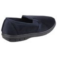 thumbnail image 5 of Fleet & Foster Mens John Twin Gusset Memory Foam Slipper, 5 of 6