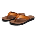 thumbnail image 2 of CAIXIA Flip Flops for Men, Non Quick-Dry Beach Slippers with Fashion Design, Comfortable and Lightweight Sandals for Summer Outdoor Home Wearing, 2 of 9
