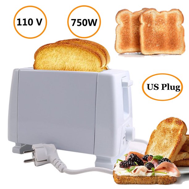 2 Pack Toaster 2 Slice Toaster Retro Bread Toasters with Stop Function