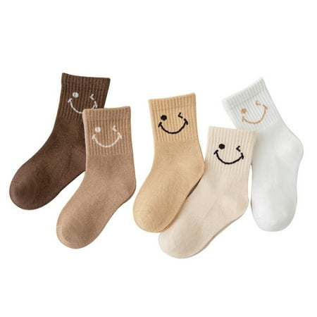 

Kids Non Slip Skid Socks Grips Sticky Slippery Cotton Crew Socks For Children Boy Girl