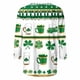thumbnail image 4 of Xuyuer Women's Fashion St. Patrick's Day Printed 3/4 Sleeve Round Neck Blouse, Casual Holiday Top for Irish Themed Parties, Festival Outfits and Seasonal Celebration, 4 of 5