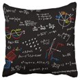thumbnail image 1 of BOSDECO Complicated Math Equation Softs Pillow Case Pillow Cover 18x18 inch, 1 of 1