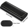 thumbnail image 2 of YSTIANN Lightweight Hard Shell PU Leather Eyeglass Case 1 Pc Portable Sunglass Storage WJ94-0339, 2 of 7