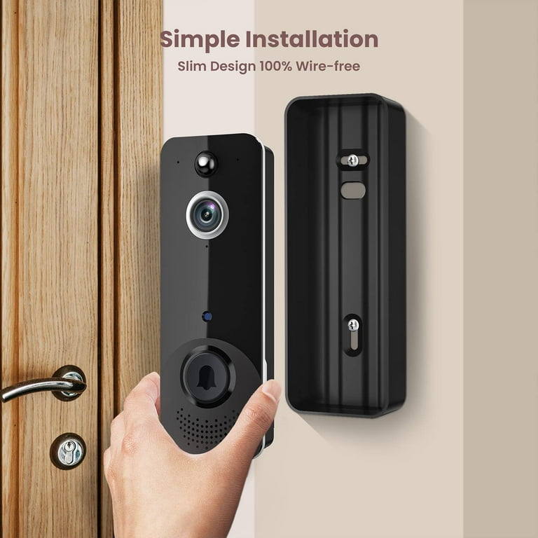 Ring Video Doorbell Wired - Smart WiFi Doorbell Camera with 2-Way